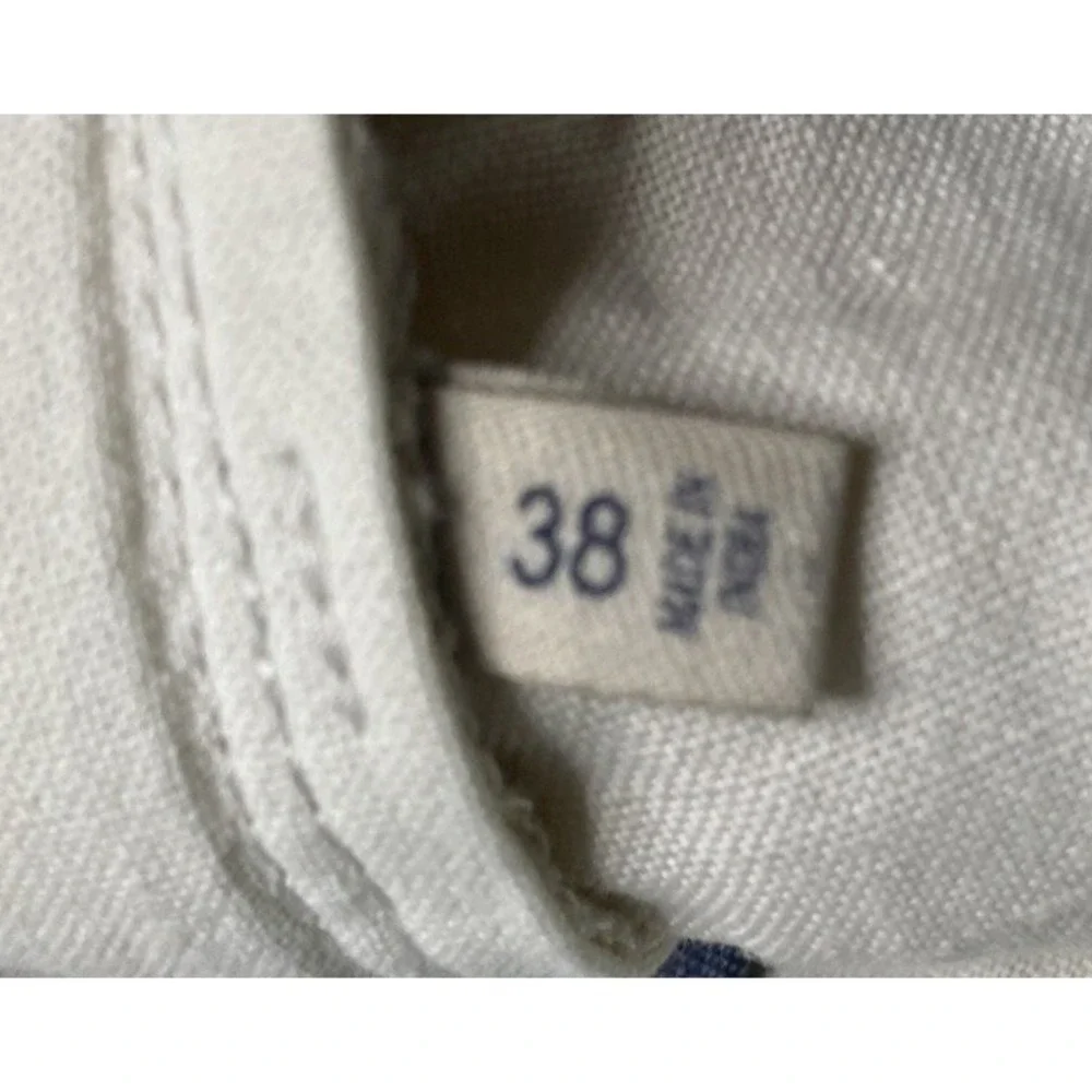 Faherty Shorts Mens 38 Beige‎ Malibu Chino Linen Cotton Casual 9.5